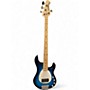 Used Ernie Ball Music Man Sterling 4 String Blue Burst Electric Bass Guitar Blue Burst