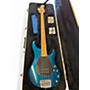 Used Ernie Ball Music Man Sterling 4 String Blue Pearl Electric Bass Guitar Blue Pearl