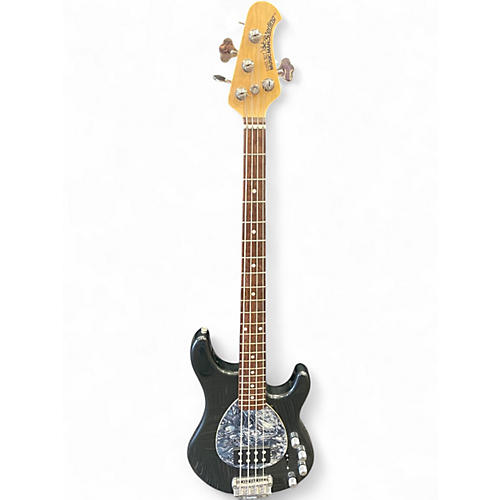 Used Ernie Ball Music Man Sterling 4 String Metallic Black Electric Bass Guitar Metallic Black