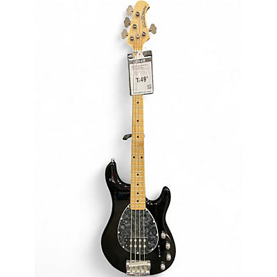 Used Ernie Ball Music Man Sterling 4H Black Electric Bass Guitar