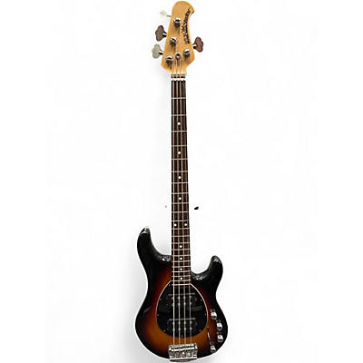 Used Ernie Ball Music Man Sterling HH Sunburst Electric Bass Guitar