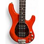 Used Ernie Ball Music Man Sterling HH Trans Orange Electric Bass Guitar Trans Orange