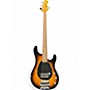 Used Ernie Ball Music Man Sterling USA 4H Tobacco Sunburst Electric Bass Guitar Tobacco Sunburst