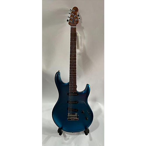 Ernie Ball Music Man Used Ernie Ball Music Man Steve Lukather Diesel Blue Solid Body Electric Guitar diesel blue