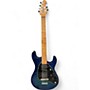 Used Ernie Ball Music Man Used Ernie Ball Music Man Steve Morse Signature BLUE Solid Body Electric Guitar BLUE