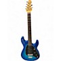 Used Ernie Ball Music Man Steve Morse Signature Y2D Ocean Blue Burst Solid Body Electric Guitar Ocean Blue Burst