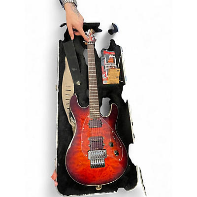 Used Ernie Ball Music Man Steve Morse Signature Y2D SOLAR FLARE Solid Body Electric Guitar