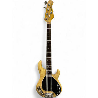 Used Ernie Ball Music Man Sting Ray 5 natural Electric Bass Guitar