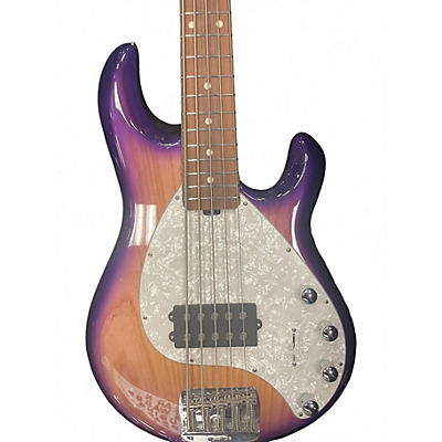 Used Ernie Ball Music Man StingRay 5 Special H Purple Burst Electric Bass Guitar