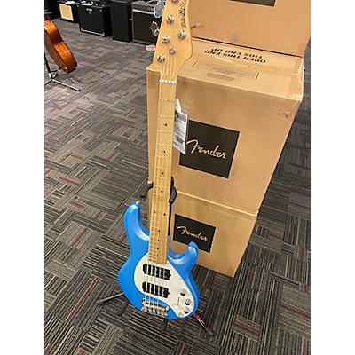 Ernie Ball Music Man Used Ernie Ball Music Man StingRay 5 Special HH Blue Electric Bass Guitar