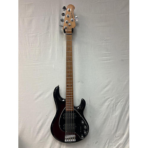 Ernie Ball Music Man Used Ernie Ball Music Man StingRay 5 Special HH Burnt Apple Electric Bass Guitar burnt apple