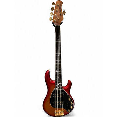 Used Ernie Ball Music Man StingRay 5 Special HH Cherry Punch Electric Bass Guitar