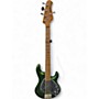 Used Ernie Ball Music Man StingRay 5 Special HH GREEN Electric Bass Guitar GREEN