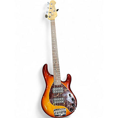 Used Ernie Ball Music Man StingRay 5 Special HH HOT HONEY Electric Bass Guitar