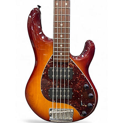 Used Ernie Ball Music Man StingRay 5 Special HH Honey Burst Electric Bass Guitar