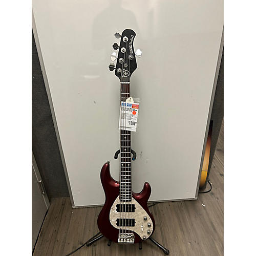 Ernie Ball Music Man Used Ernie Ball Music Man StingRay 5 Special HH Maroon Electric Bass Guitar Maroon