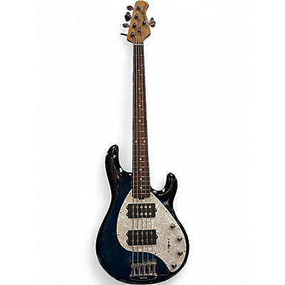 Used Ernie Ball Music Man StingRay 5 Special HH Pacific Blue Burst Electric Bass Guitar