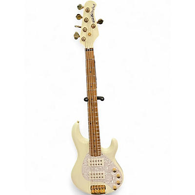 Used Ernie Ball Music Man StingRay 5 Special HH WHITE  Electric Bass Guitar