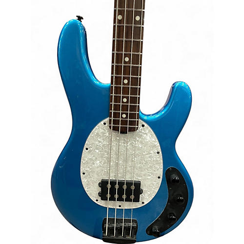 Used Ernie Ball Music Man StingRay Special 4H Cobra Blue Electric Bass Guitar Cobra Blue