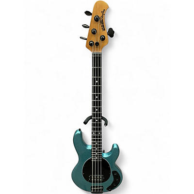 Used Ernie Ball Music Man StingRay Special H Anomalous Green Electric Bass Guitar