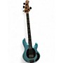 Used Ernie Ball Music Man StingRay Special H Aqua sparkle Electric Bass Guitar Aqua sparkle