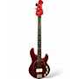 Used Ernie Ball Music Man StingRay Special H Candy Apple Red Electric Bass Guitar Candy Apple Red