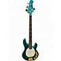 Used Ernie Ball Music Man StingRay Special HH Blue Electric Bass Guitar Blue