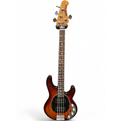 Used Ernie Ball Music Man StingRay Special HH Burnt Amber Electric Bass Guitar