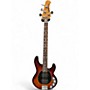 Used Ernie Ball Music Man StingRay Special HH Burnt Amber Electric Bass Guitar Burnt Amber