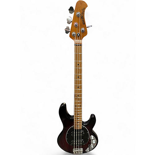 Used Ernie Ball Music Man StingRay Special HH Crimson Red Burst Electric Bass Guitar Crimson Red Burst