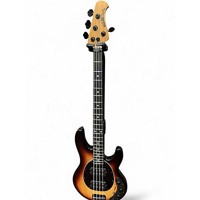 Used Ernie Ball Music Man StingRay Special HH Faded Vintage Sunburst Electric Bass Guitar