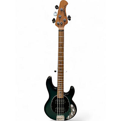 Used Ernie Ball Music Man StingRay Special HH Green Electric Bass Guitar