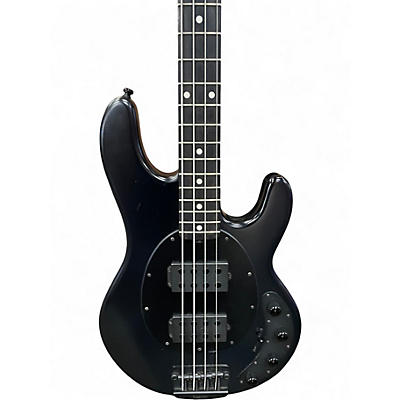 Used Ernie Ball Music Man StingRay Special HH STEALTH BLACK Electric Bass Guitar