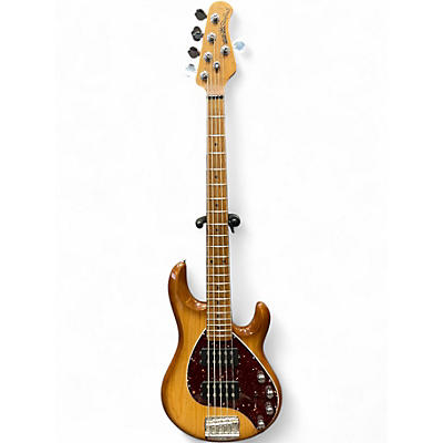 Used Ernie Ball Music Man StingRay5 Special HH Hot Honey Electric Bass Guitar