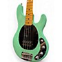 Used Ernie Ball Music Man Stingray 3 EQ H Mint Green Electric Bass Guitar Mint Green