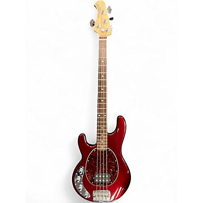 Used Ernie Ball Music Man Stingray 4 Left Handed CANDYMAN Electric Bass Guitar