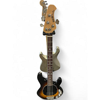 Used Ernie Ball Music Man Stingray 4 String 2 Color Sunburst Electric Bass Guitar