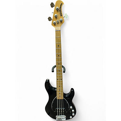 Used Ernie Ball Music Man Stingray 4 String Black Electric Bass Guitar
