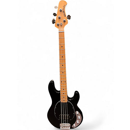 Used Ernie Ball Music Man Stingray 4 String Black Electric Bass Guitar Black