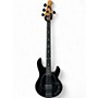 Used Ernie Ball Music Man Stingray 4 String Black Electric Bass Guitar Black