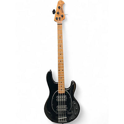 Used Ernie Ball Music Man Stingray 4 String Black Electric Bass Guitar