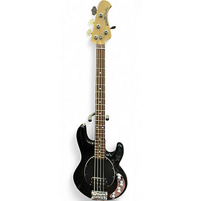 Used Ernie Ball Music Man Stingray 4 String Black Electric Bass Guitar