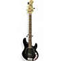 Used Ernie Ball Music Man Stingray 4 String Black Electric Bass Guitar Black