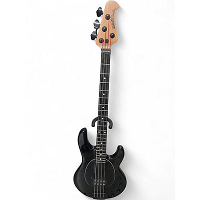 Used Ernie Ball Music Man Stingray 4 String Black Electric Bass Guitar