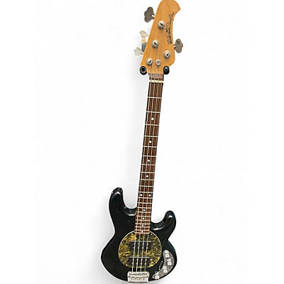 Used Ernie Ball Music Man Stingray 4 String Black Electric Bass Guitar