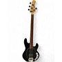 Used Ernie Ball Music Man Stingray 4 String Fretless Black Electric Bass Guitar Black