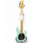 Used Ernie Ball Music Man Stingray 4 String Mint Green Electric Bass Guitar Mint Green