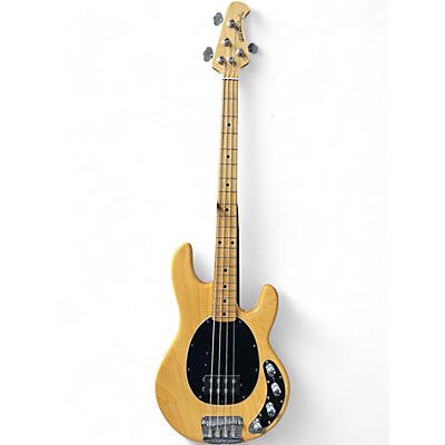 Used Ernie Ball Music Man Stingray 4 String Natural Electric Bass Guitar