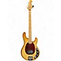 Used Ernie Ball Music Man Stingray 4 String Natural Electric Bass Guitar Natural