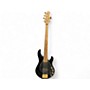 Used Ernie Ball Music Man Used Ernie Ball Music Man Stingray 5 H Black Sparkle Electric Bass Guitar Black Sparkle